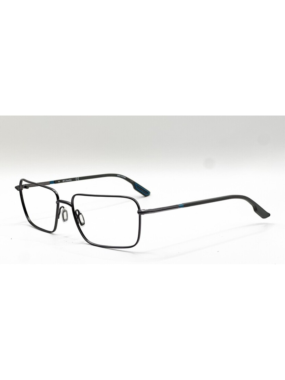 Columbia C119S 072 Gunmetal Rectangle Authentic Eyeglass Frames 61-18-150